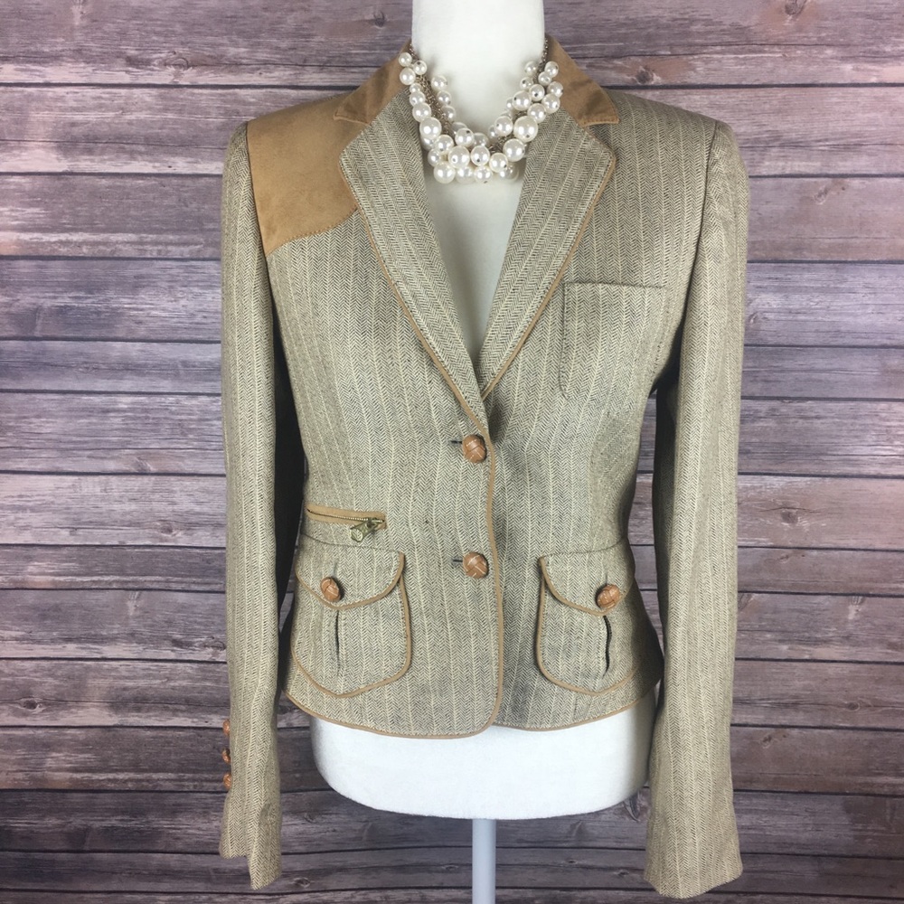 Escada Sport Blazer With Elbow Patches